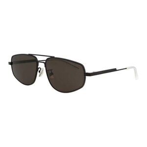 NWT BOTTEGA VENETA SUNGLASSES BLACK UNISEX OVAL EYEWEAR